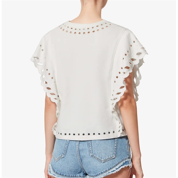 Isabel Marant Etoile Odyle T-shirt, Ecru 
